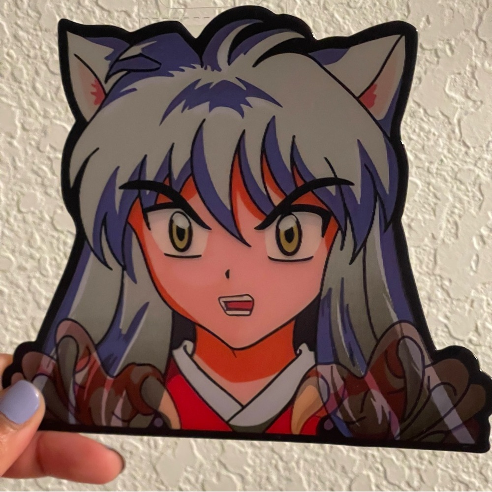 Inuyasha 3-D Sticker